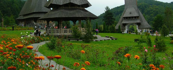 Beautiful and peaceful Barsana Monastery